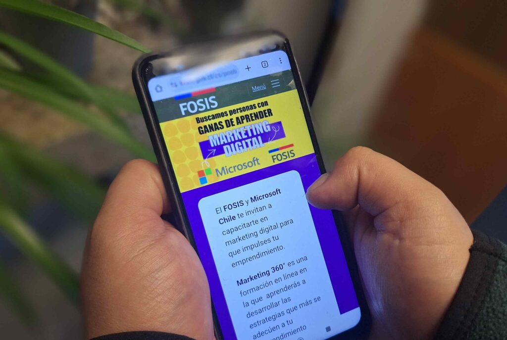 FOSIS abre curso gratuito sobre Marketing Digital en alianza con Microsoft