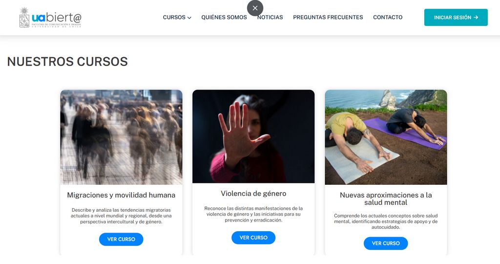 Cursos gratis de la Universidad de Chile